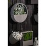 Pottery Pots Natural Puk Wally ronde hangende plantenbak zwart detail